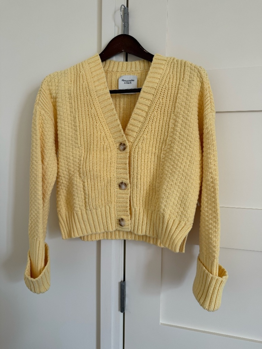 Abercrombie and Fitch Cameron Seed Stitch Cardigan